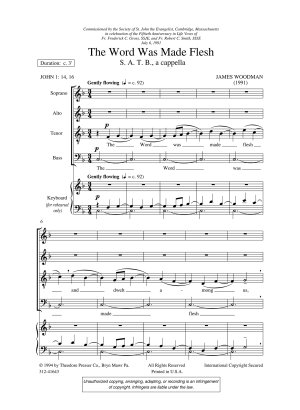 The Word Was Made Flesh Cover